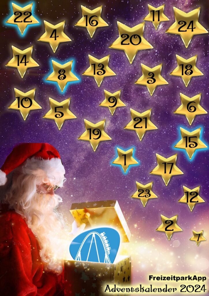 Der Freizeitpark App Adventskalender 2024