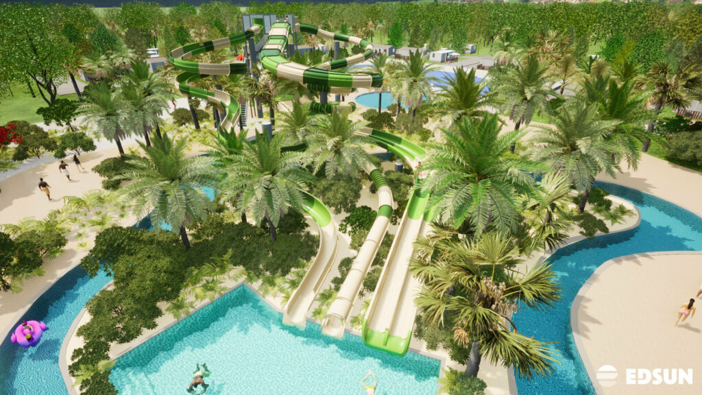 Yelloh! Village Les Mouettes: 3 neue Wasserrutschen