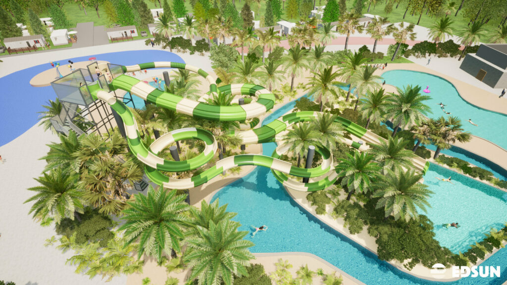 Yelloh! Village Les Mouettes: 3 neue Wasserrutschen