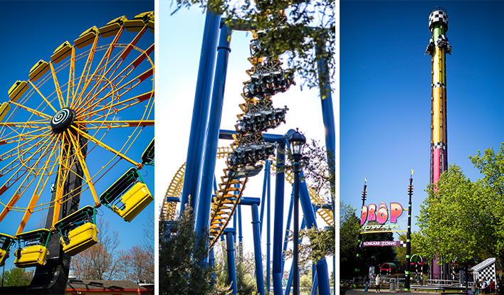 Carowinds: Schließungen