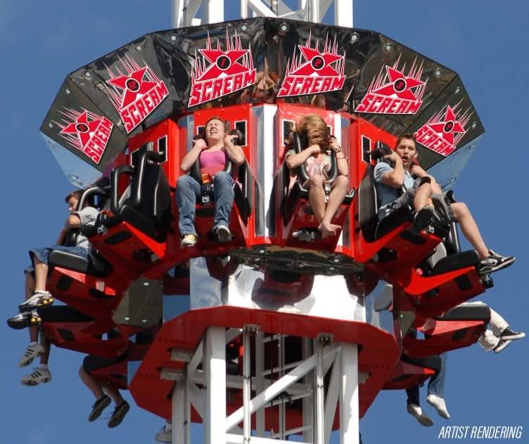 DelGrosso's Park: X-Scream Tower