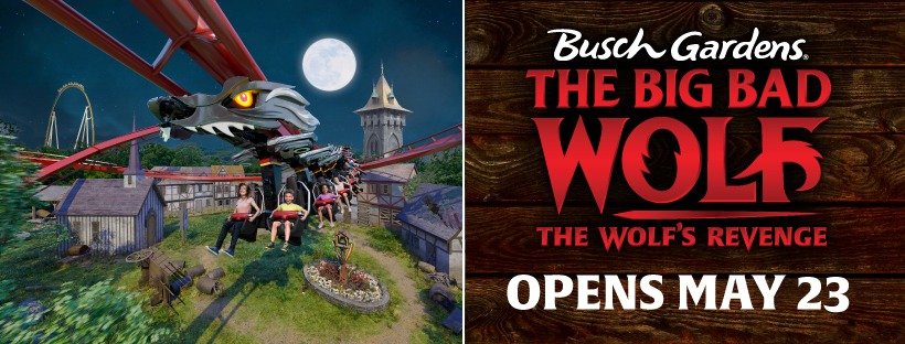 Busch Gardens Williamsburg: The Big Bad Wolf: The Wolf's Revenge