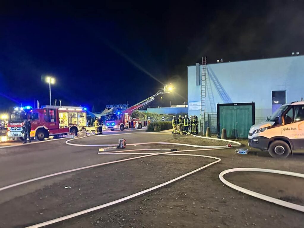miramar Weinheim: Feuer im Erlebnisbad