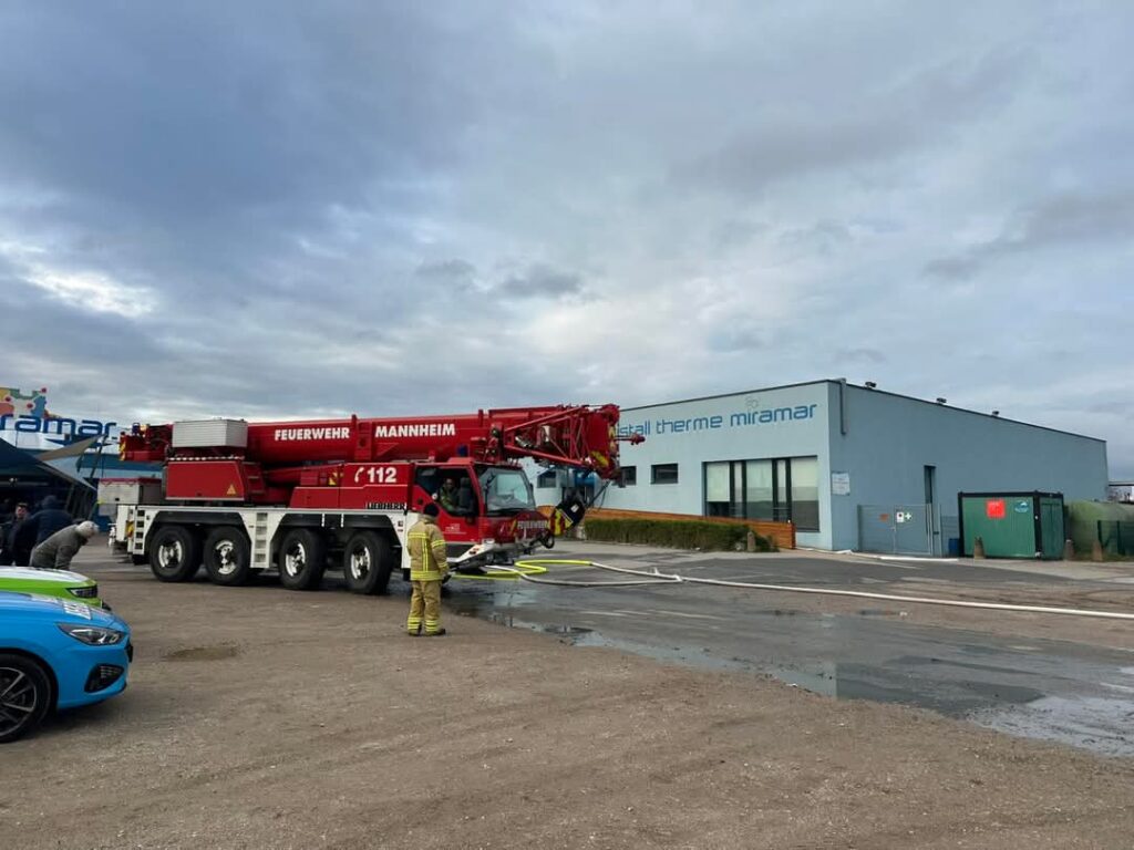 miramar Weinheim: Feuer im Erlebnisbad