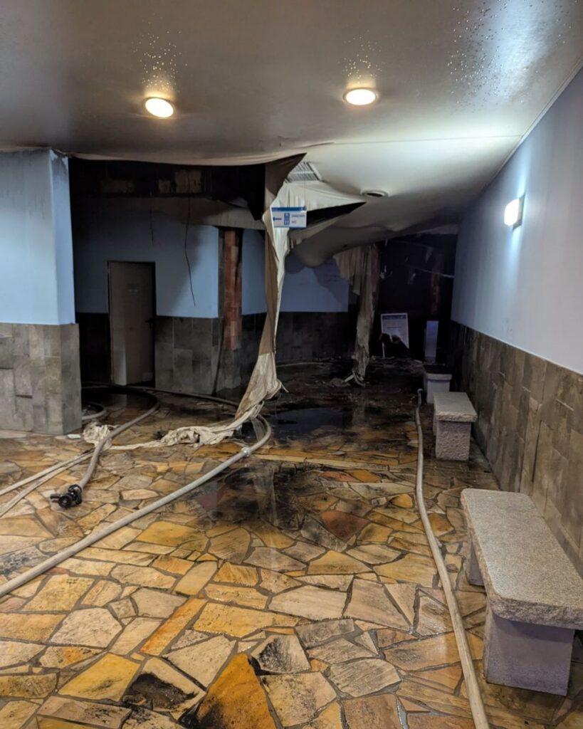 miramar Weinheim: Feuer im Erlebnisbad