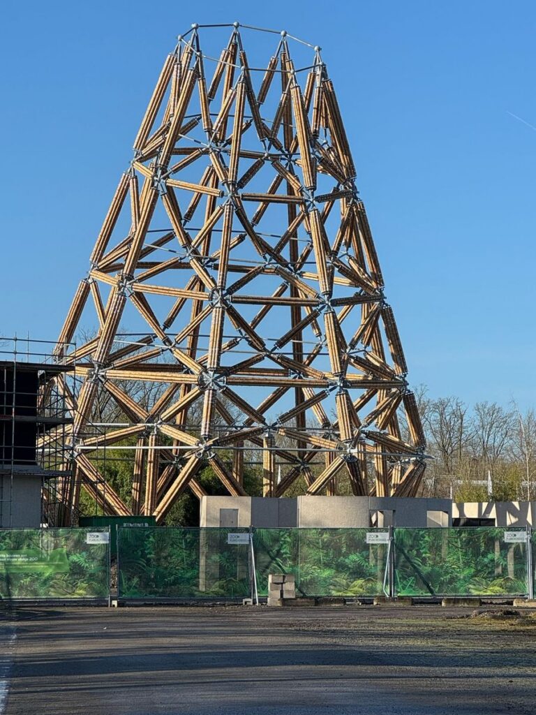 Zoo Planckendael: neuer Eingang