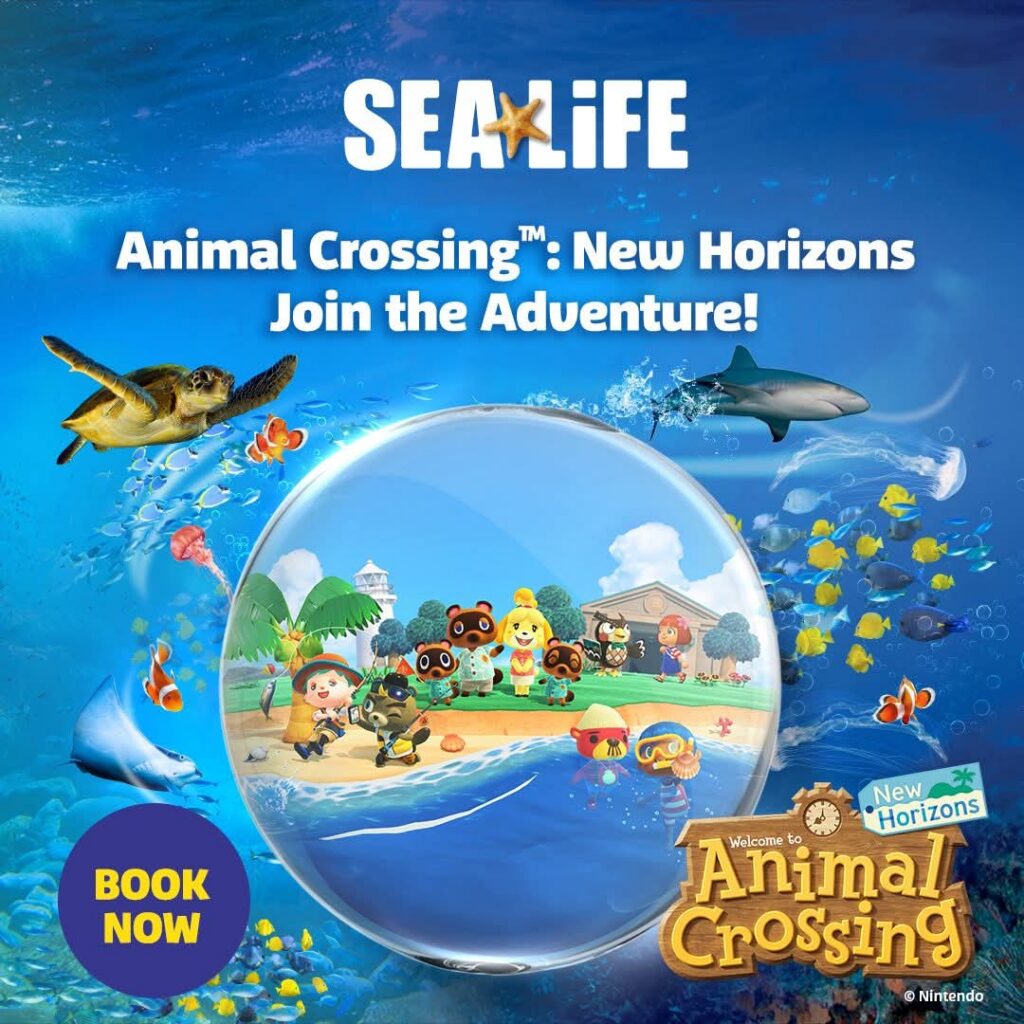Chessington World of Adventures: Animal Crossing New Horizons Aquarium Tour