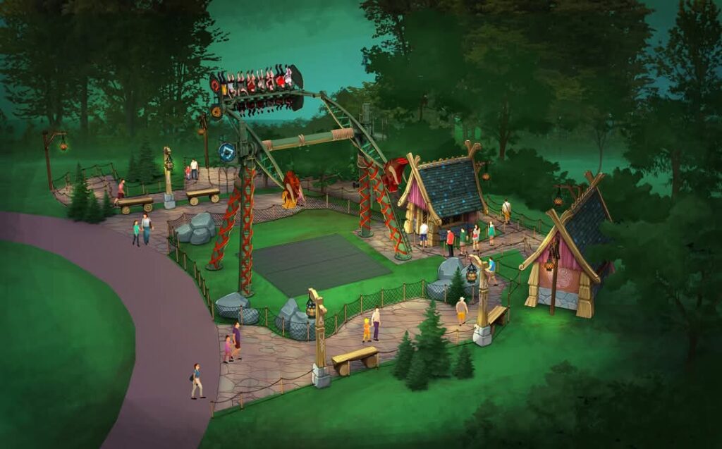 Plopsaland De Panne: Wickie's Wervelwind