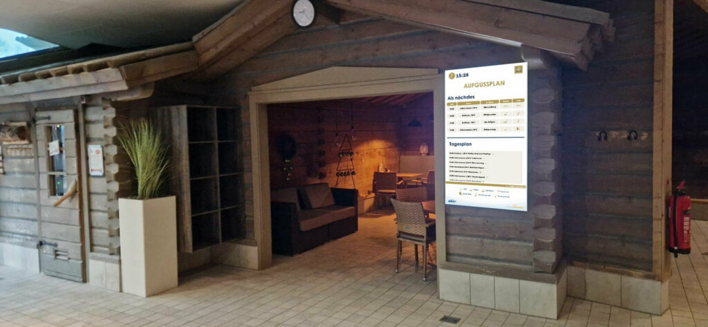 Titania Therme: Digitale Kommunikation