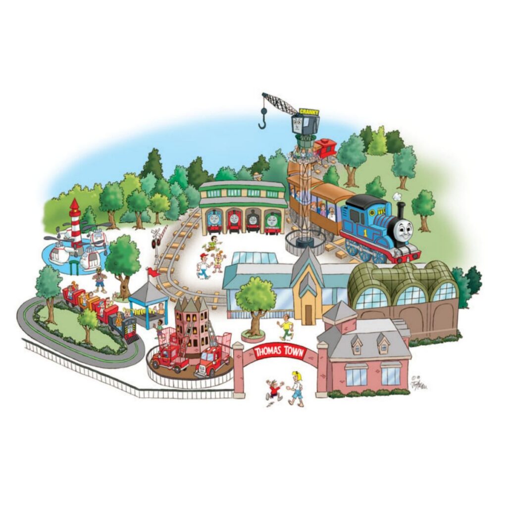 Kennywood: Thomas Town Schließung