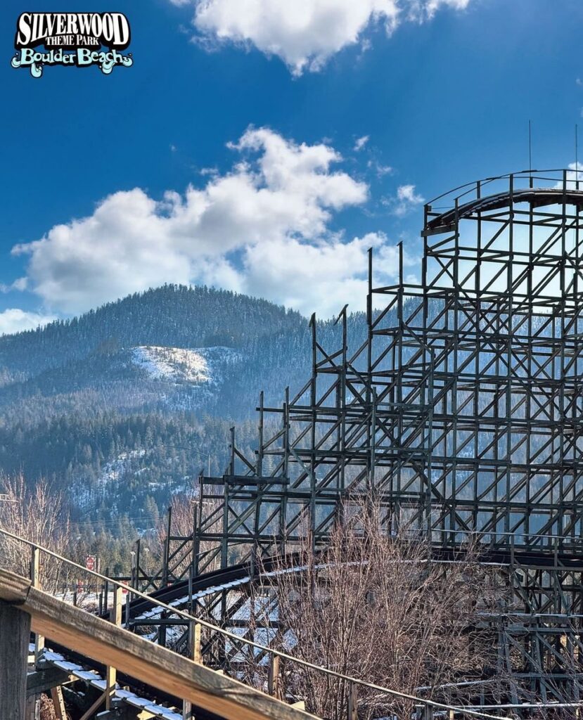 Silverwood Theme Park: Arbeiten an Tremors & Timber Terror