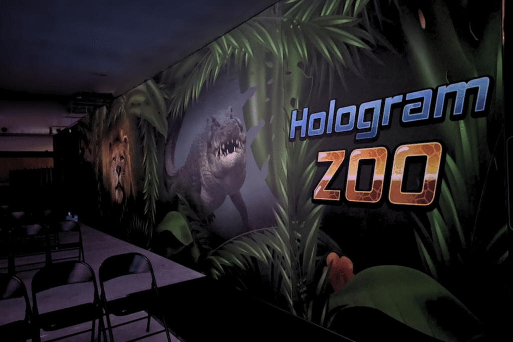 Zoocade: Erster holographischer Zoo der USA eröffnet