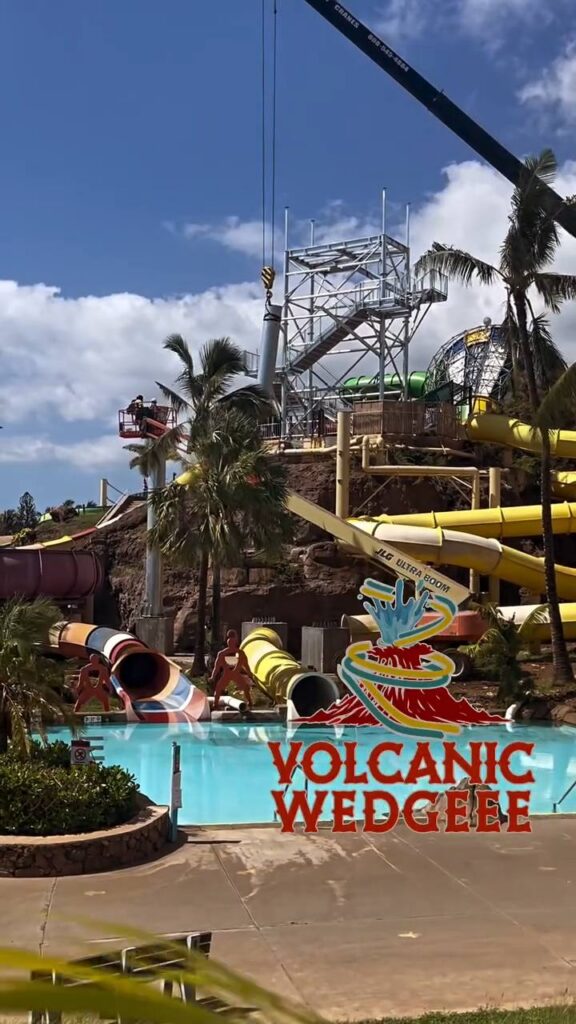 Wet'n'Wild Hawaii: Volcanic Wedgeee