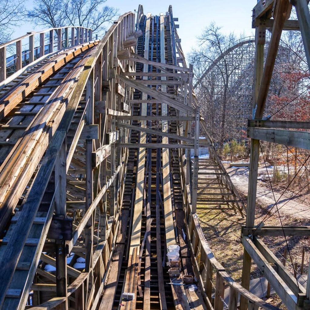 Holiday World & Splashin' Safari: Holzachterbahnen