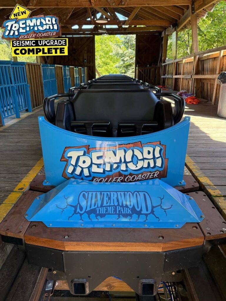 Silverwood Theme Park: Arbeiten an Tremors & Timber Terror