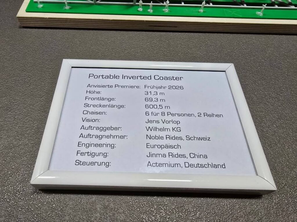Vorlop: Neuer portabler Coaster
