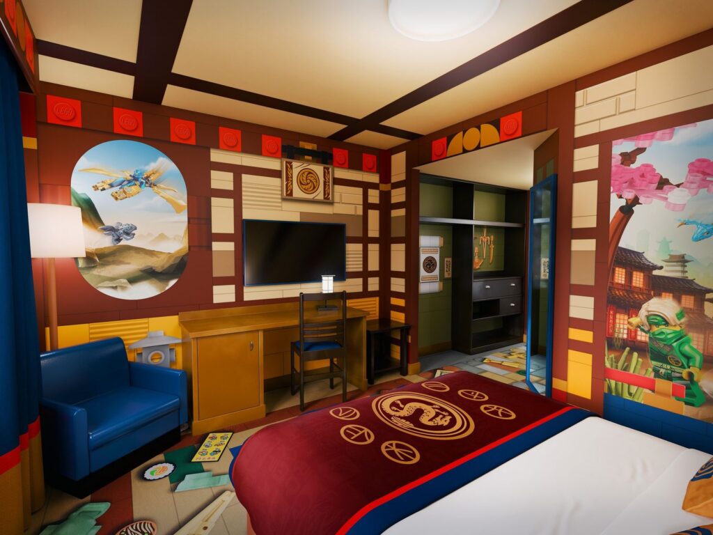LEGOLAND Florida: Ninjago Hotelzimmer