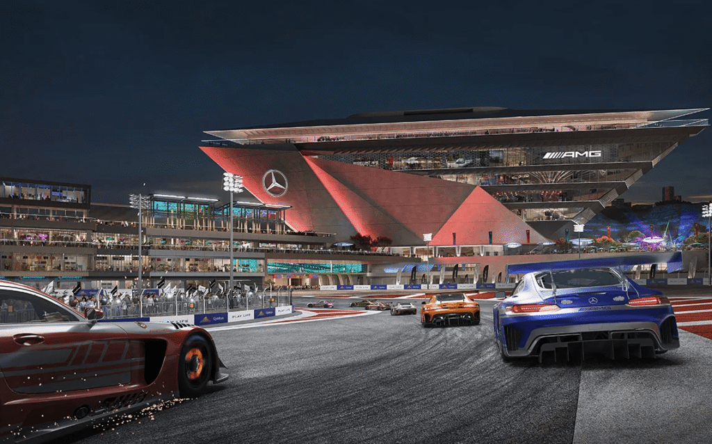 Mercedes AMG World Of Performance: Pläne für Qiddiya City