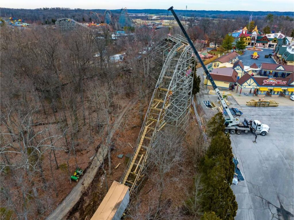 Holiday World & Splashin' Safari: Holzachterbahnen