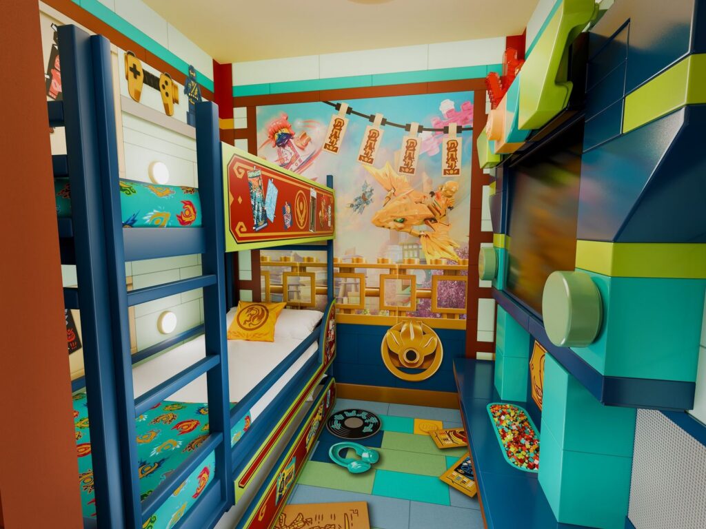 LEGOLAND Florida: Ninjago Hotelzimmer