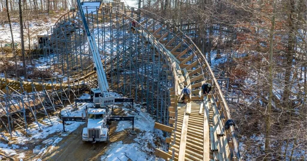 Holiday World & Splashin' Safari: Holzachterbahnen