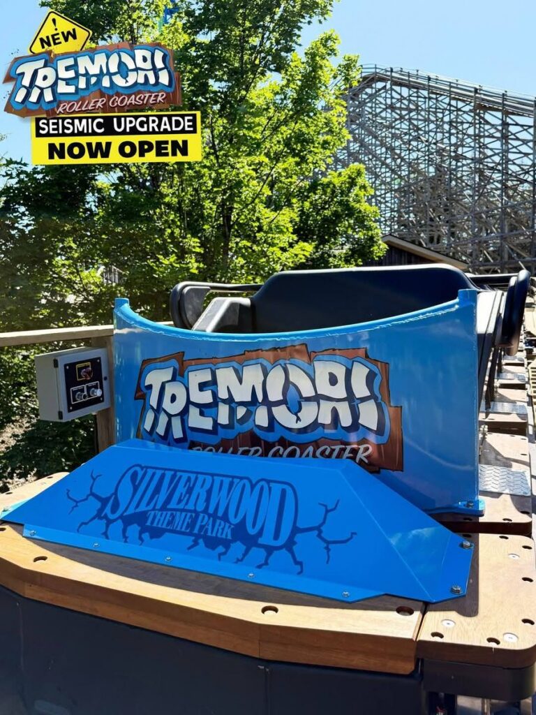 Silverwood Theme Park: Arbeiten an Tremors & Timber Terror