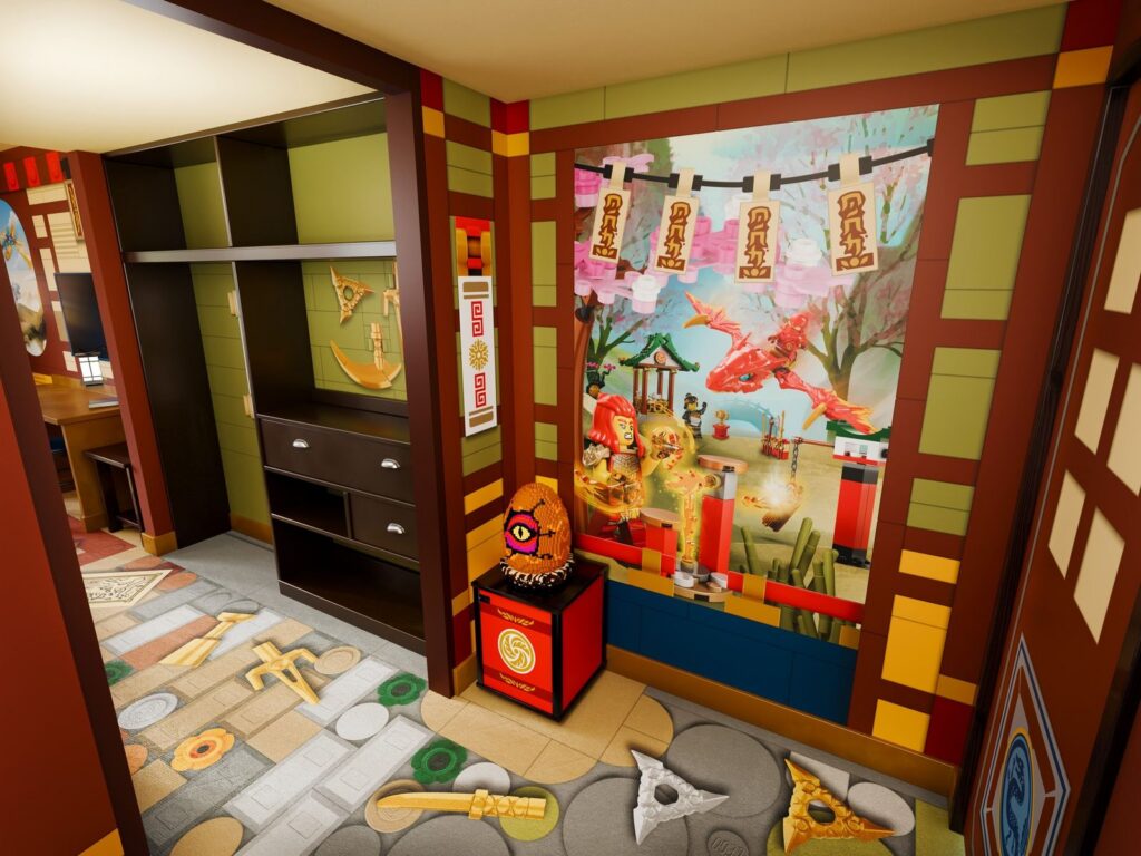 LEGOLAND Florida: Ninjago Hotelzimmer