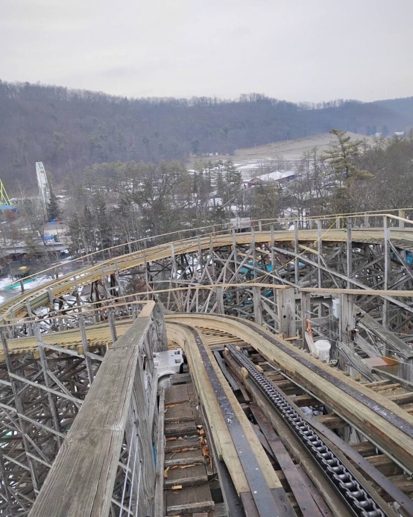 Knoebels Amusement Resort: Twister