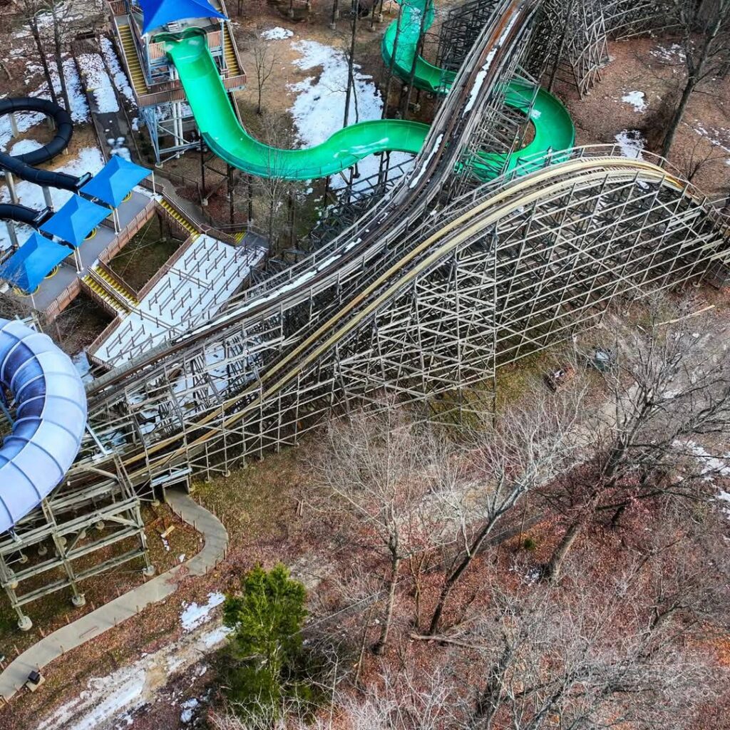 Holiday World & Splashin' Safari: Holzachterbahnen