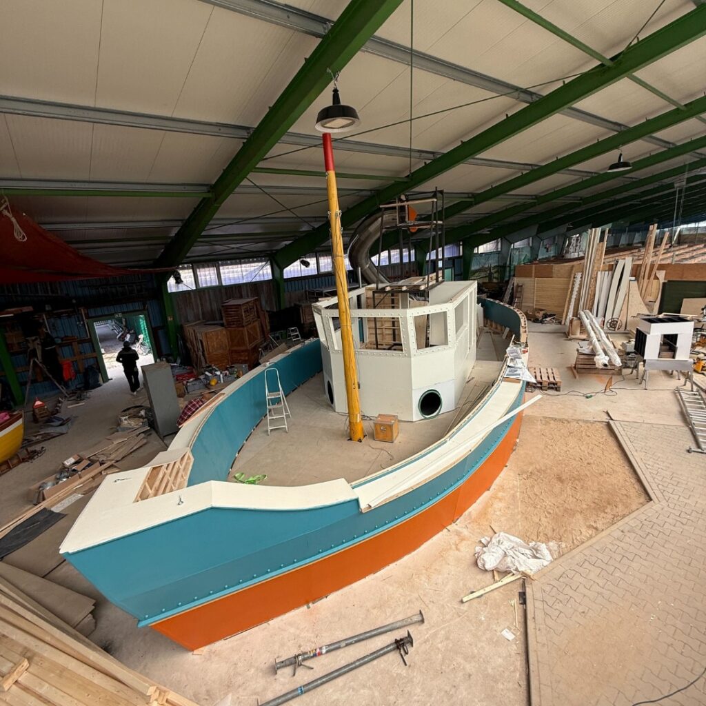 Schloss Dankern: Spielewerft