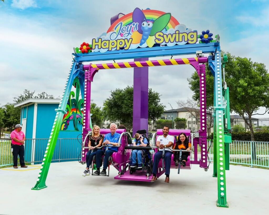 Morgan's Wonderland: Joy's Happy Swing