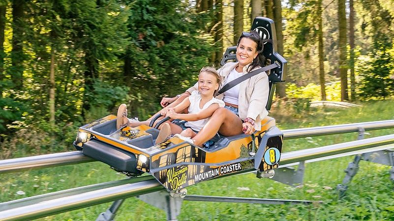 Wisconsin Dells Mountain Coaster: Neuer Alpine Coaster