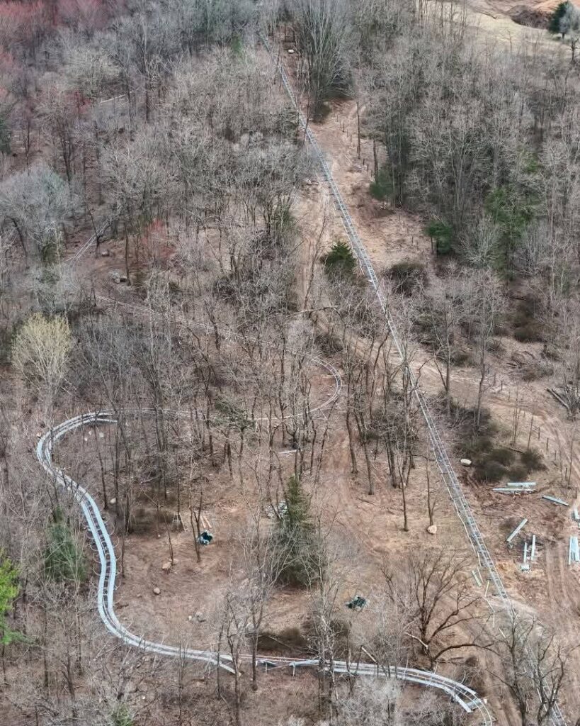 Wisconsin Dells Mountain Coaster: Neuer Alpine Coaster
