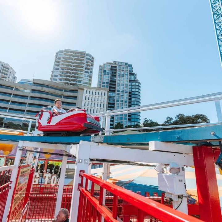 Luna Park Sydney: Wild Mouse