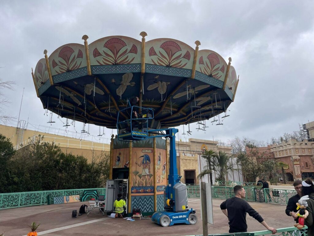 Parc Astérix: Les Chaises Volantes