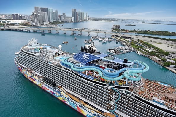 Norwegian Cruise Line: Slidecoaster