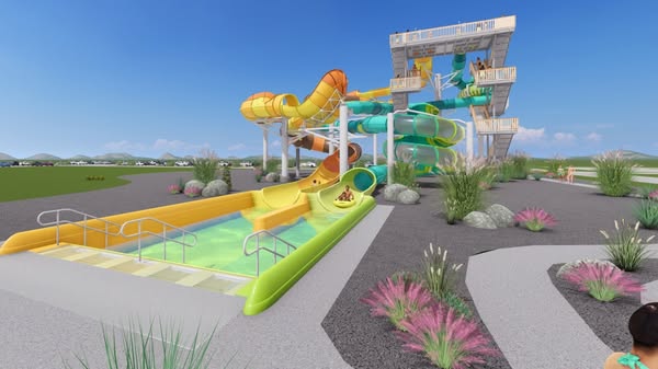 Roaring Springs Waterpark: The Hive & The Heist