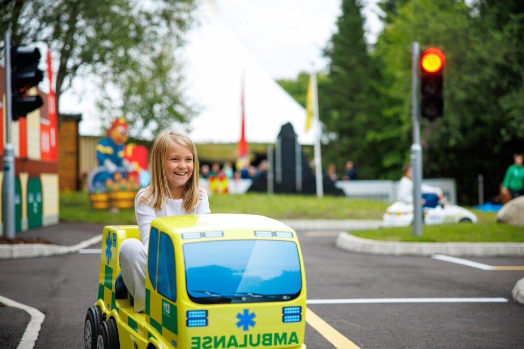 Kongeparken: Brumle og Naffens Trafikkskole