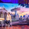 Walt Disney Studios Park: Kettenkarussell "Oben"