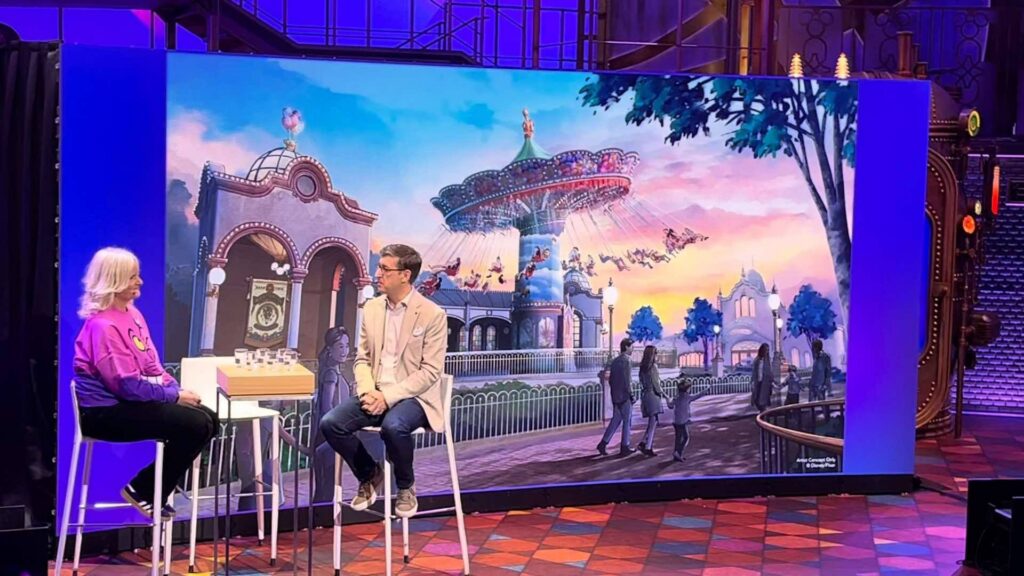 Walt Disney Studios Park: Kettenkarussell "Oben"