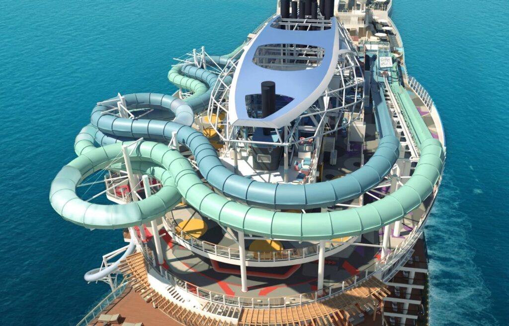 Norwegian Cruise Line: Slidecoaster