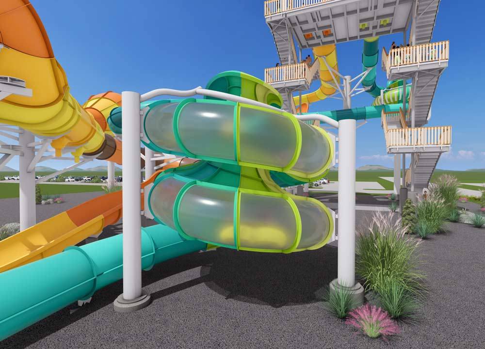 Roaring Springs Waterpark: The Hive & The Heist