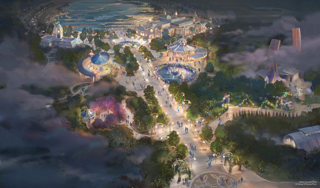 Walt Disney Studios Park: Kettenkarussell "Oben"