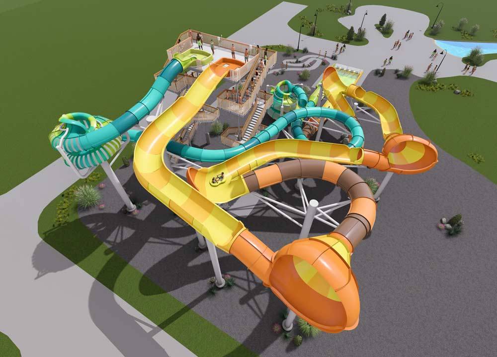 Roaring Springs Waterpark: The Hive & The Heist