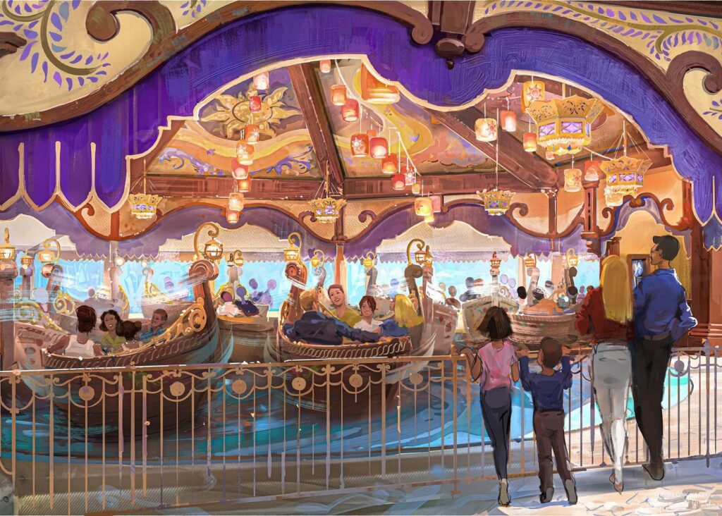 Walt Disney Studios Park: Kettenkarussell "Oben"