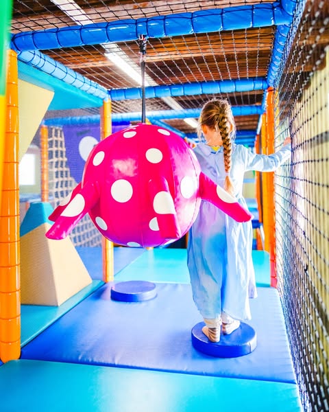 Erlebnispark Ziegenhagen: Neuer Indoor-Spielplatz