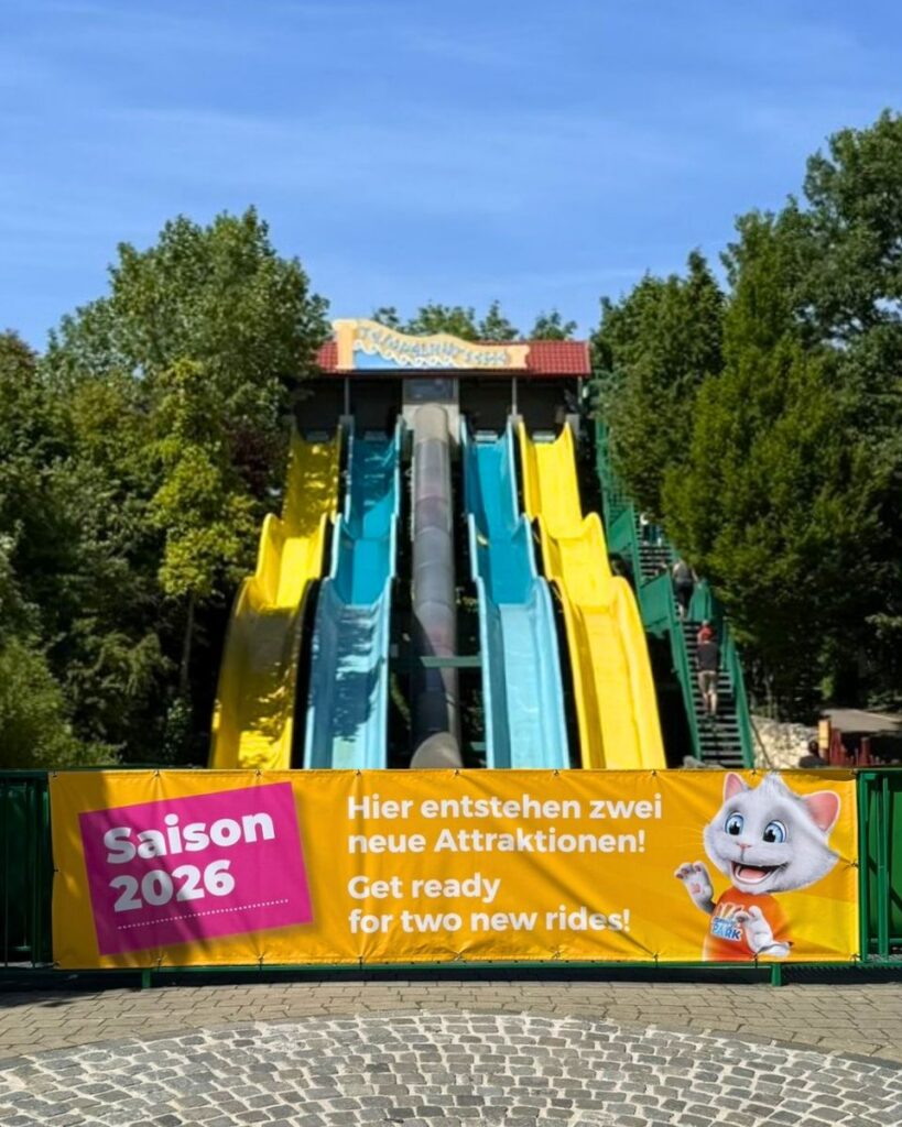 Familypark: Tempelrutsche