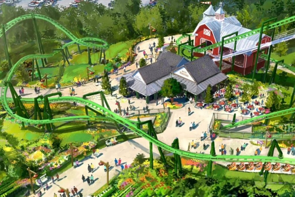 Kentucky Kingdom: Flying Fox
