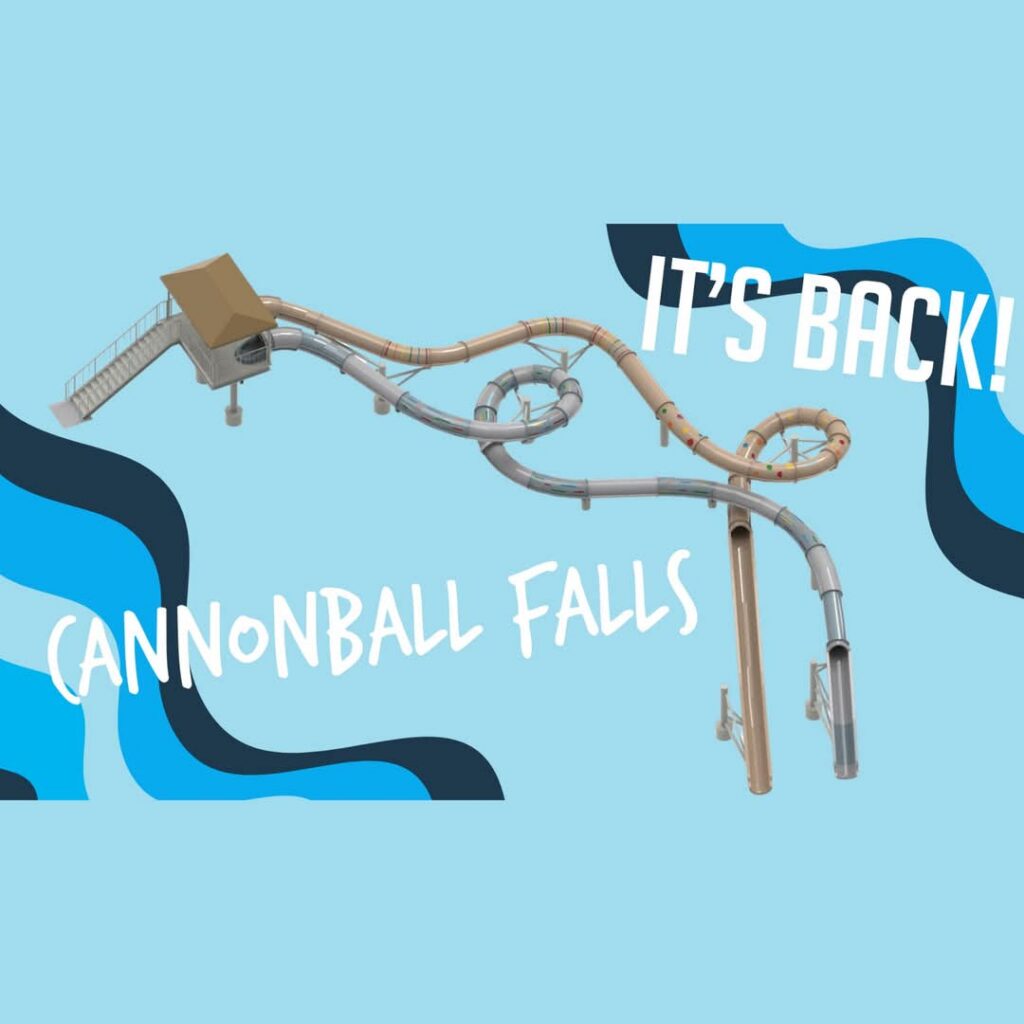 Mountain Creek Waterpark: Tarzan Swings & Cannonball Falls