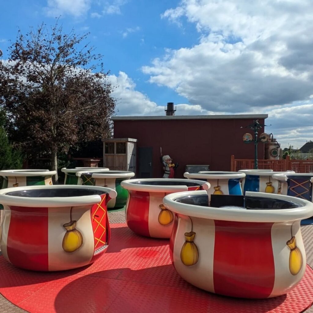 Parc du Bocasse: Steam Cups